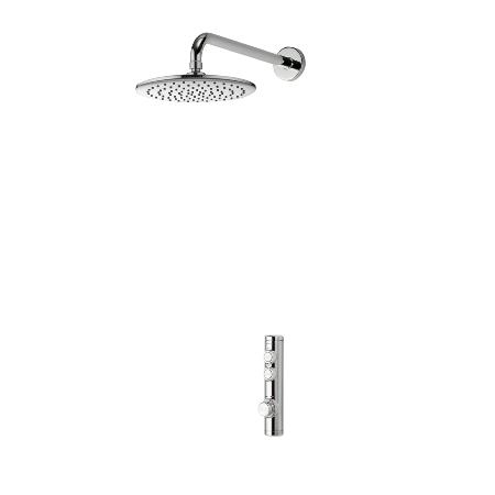 Aqualisa iSystem Smart Concealed Shower with Wall Fix Head - Gravity Pumped ISD.A2.BFW.23