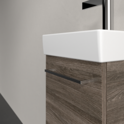 Villeroy & Boch Avento Stone Oak 360mm Wall Hung 1 Door Washbasin and Vanity Unit SAVE31RK01