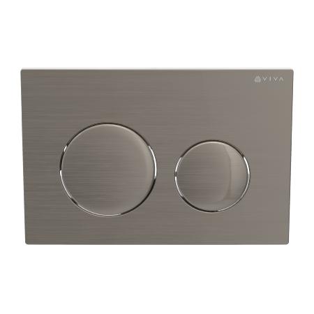 Viva Skylo Ultra15 Brushed Nickel Dual Flush Plate ULTRA15