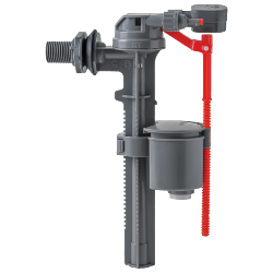 Wirquin 1/2" (15 mm) Jollyfill Brass Side Entry Inlet Float Valve - 90° Rotating Head 10120694
