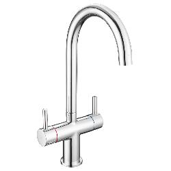 Reginox ADOUR Dual Lever Kitchen Mixer Tap Chrome ADOUR CH