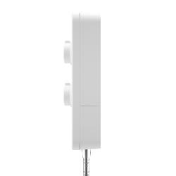 Aqualisa E2 APL Electric Shower with 3 Mode Handset 10.5kW Multifit in White E2W105