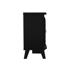 Bemodern Trowpoint Grande Matt Black Freestanding Electric Stove 073628