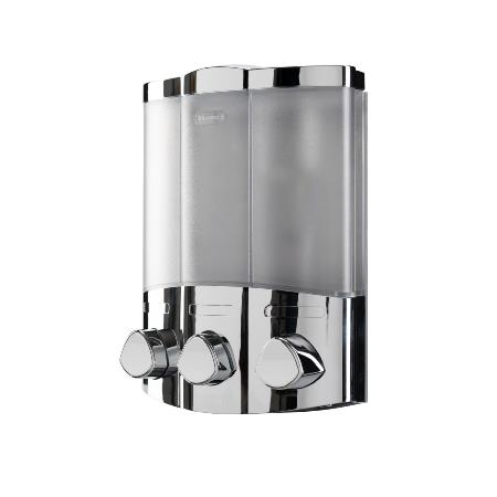 Croydex Euro Dispenser Trio Chrome PA661041