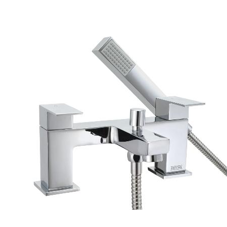 Bristan Qubo Bath Shower Mixer Chrome QB BSM C