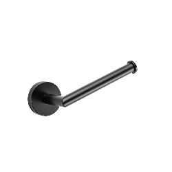 Croydex Flexi Fix Matt Black Epsom Toilet Roll Holder QM481121