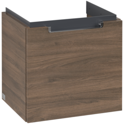 Villeroy & Boch Subway 2.0 Wall Hung Vanity Unit with 1 Drawer 440 x 420mm Arizona Oak A68410VH