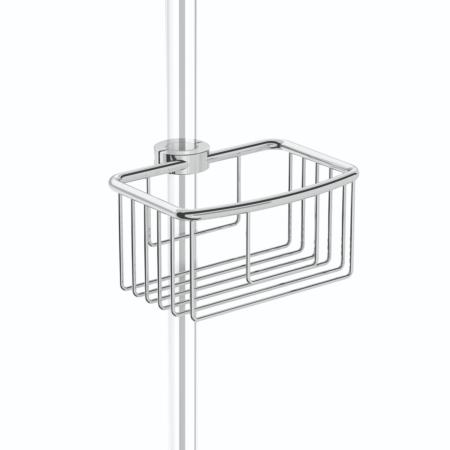 HIB Shower Basket Clip on Riser Rail Traditional ACSBCH01