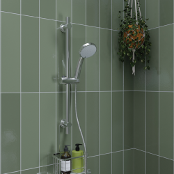 Croydex Presion 5 Function Pressure Boost Shower Handset - Chrome AM304041