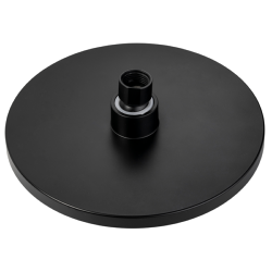 Croydex Presion Cascade 1 Function Rain Showerhead - Matt Black AM305021