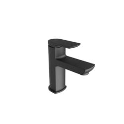 Aqualisa Downtown Basin Mixer Tap Matt Black Large (Includes Click Clack Waste) DT.LPT.MB