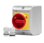 Diversitech Isolator Switch 4 Pole 32A Inc. Cable Glands X2 IS-4P-32A-G