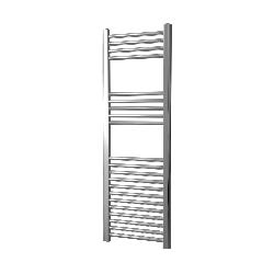 Vogue Axis 1200 x 400mm Straight Ladder Towel Rail Heating Only Chrome 1068BTU MD062 MS12040CP