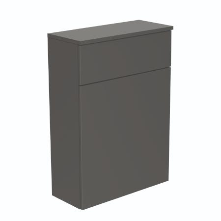 Newland 600mm WC Unit Including Worktop (No Cistern) Midnight Mist