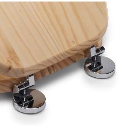 Croydex DAVOS Pine Flexi-Fix™ Toilet Seat - WL602272H