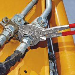 Knipex Pliers Wrench XL Plastic Coated Chrome-plated 400mm 86 03 400