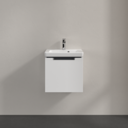 Villeroy & Boch Subway 2.0 Wall Hung Vanity Unit with 1 Drawer 440 x 420mm Glossy White A68410DH