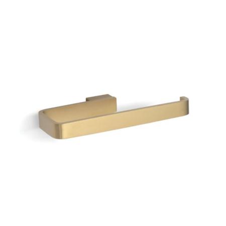 HIB Atto Brushed Brass Towel Ring ACATBB03