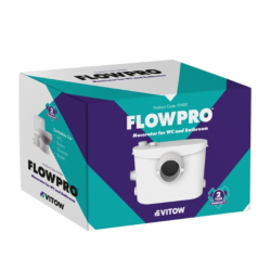 FlowPro Macerator for WC & Bathroom - Side Outlet FP400