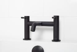 Bristan Mila Bath Filler Tap Black MI BF BLK