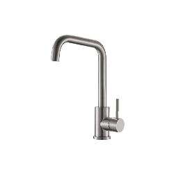 Reginox SALINA Single Lever Kitchen Mixer Tap - Brushed Nickel - SALINABN